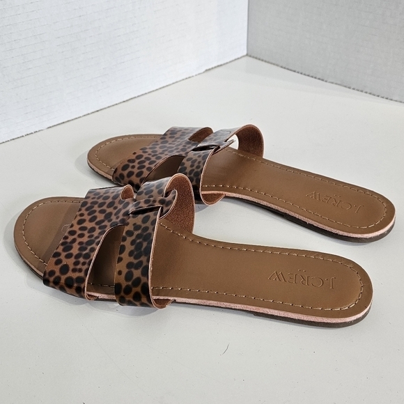 J.crew Tortoise Beachside Slide Sandals - Picture 2 of 4